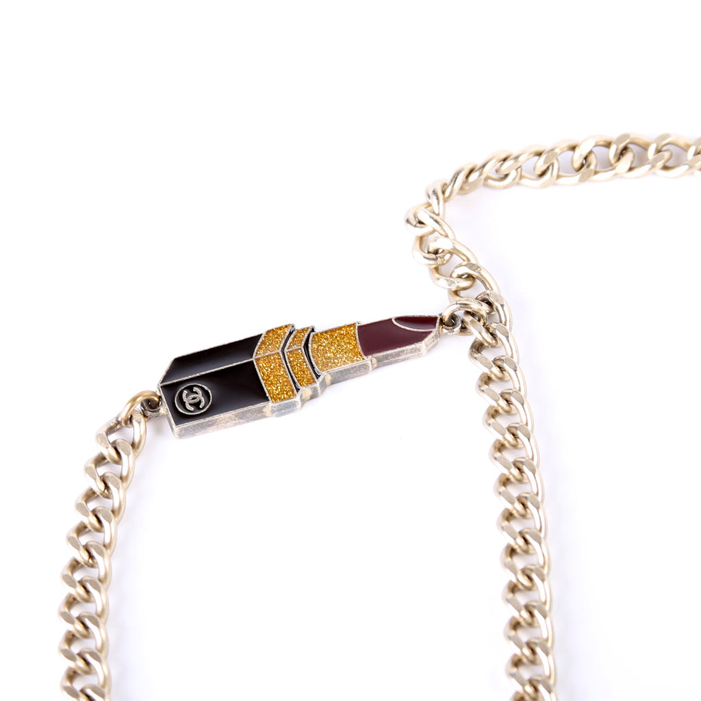 CC Lipstick Charm Chain