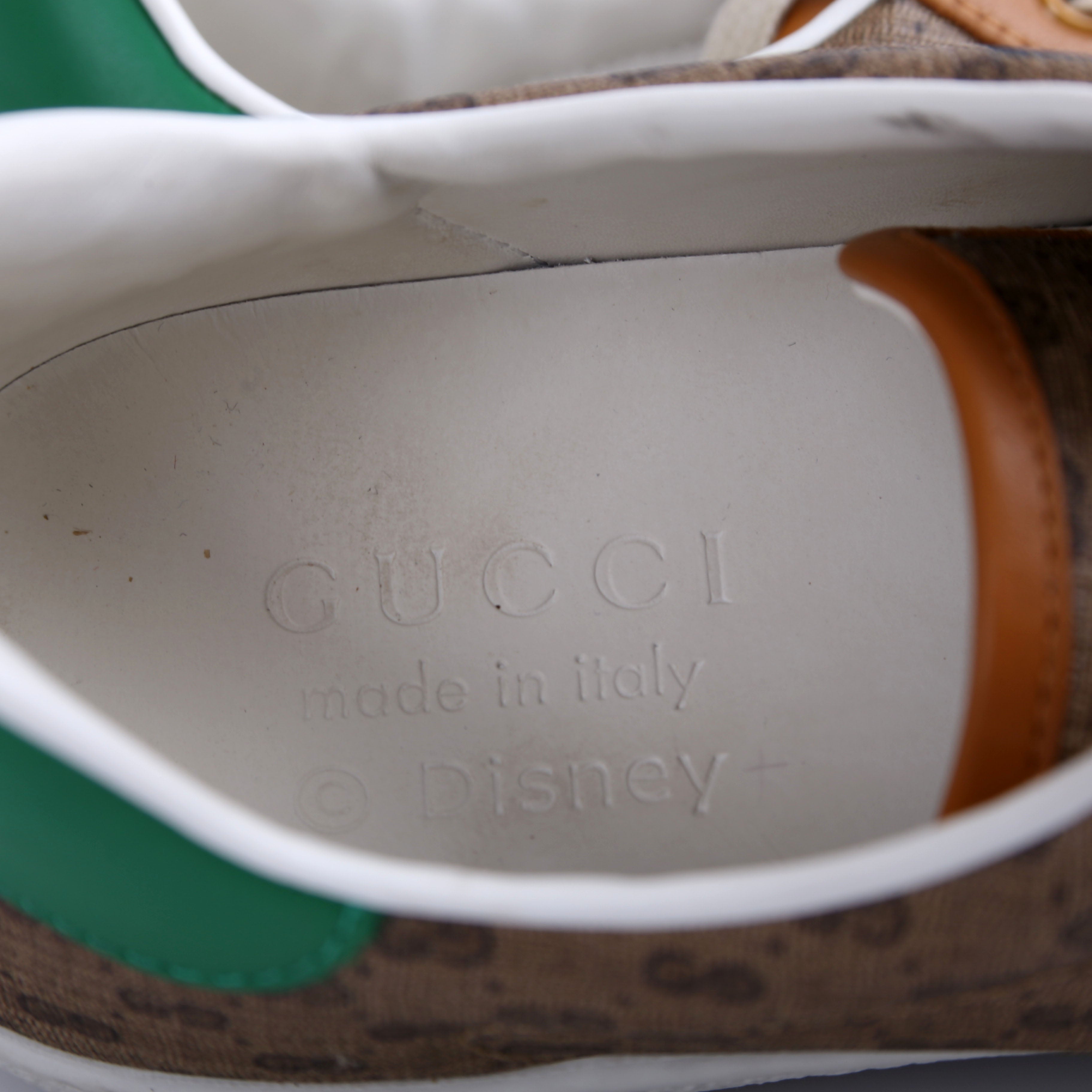 Gucci Ace Web Mickey Mouse Sneakers Size 36.5