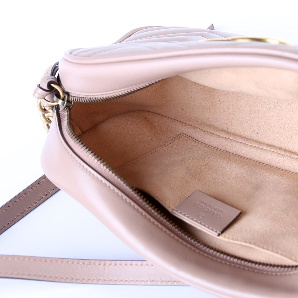 447632 Marmont Small Leather Camera