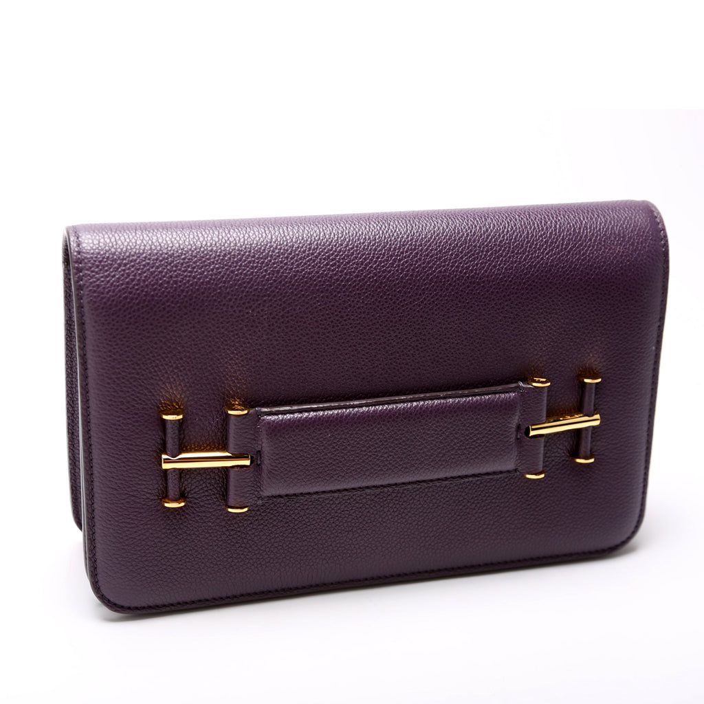 Tara Small Clutch Grain Leather