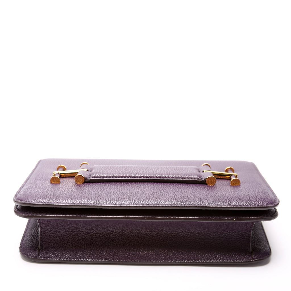 Tara Small Clutch Grain Leather