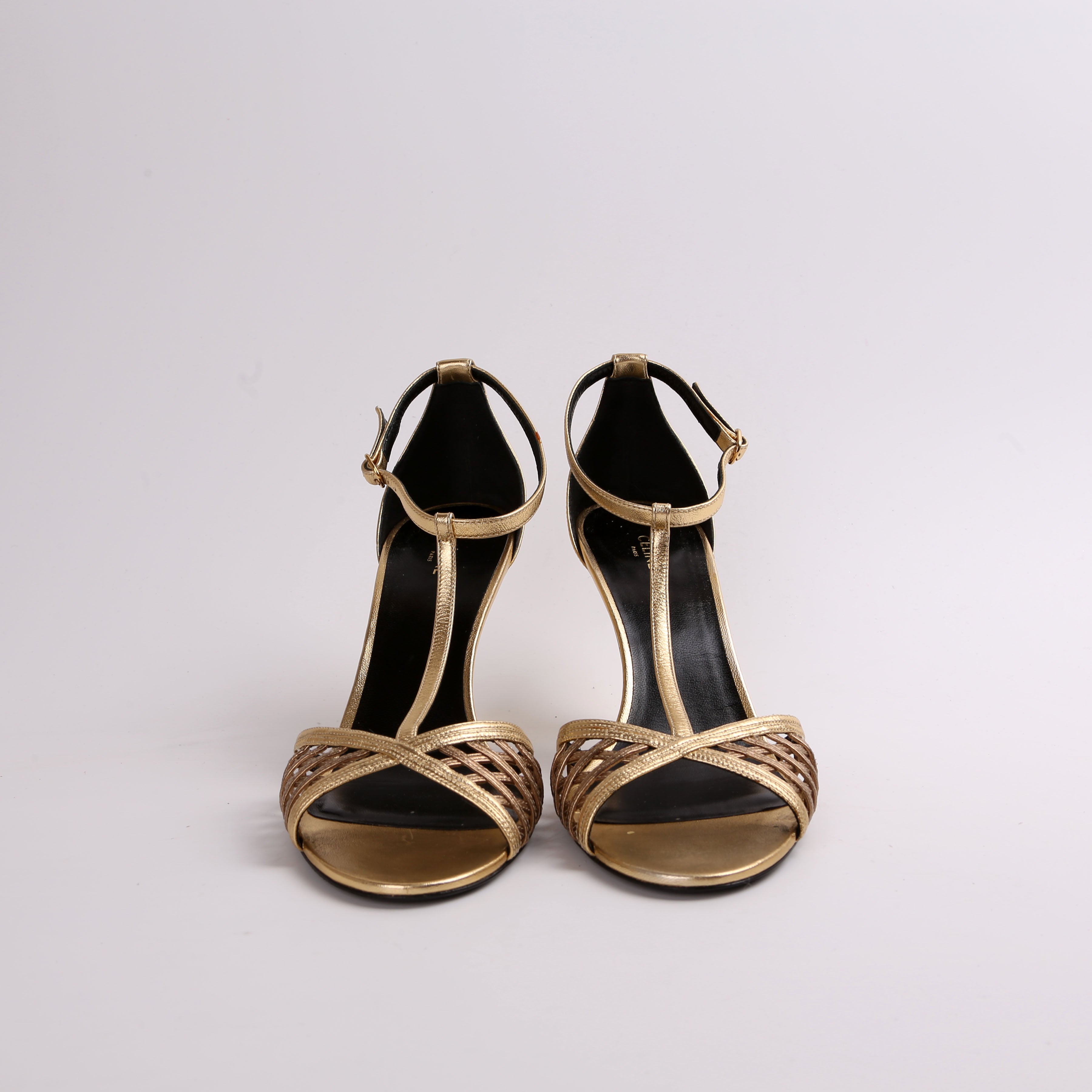 Leather Sandal Pumps Size 40