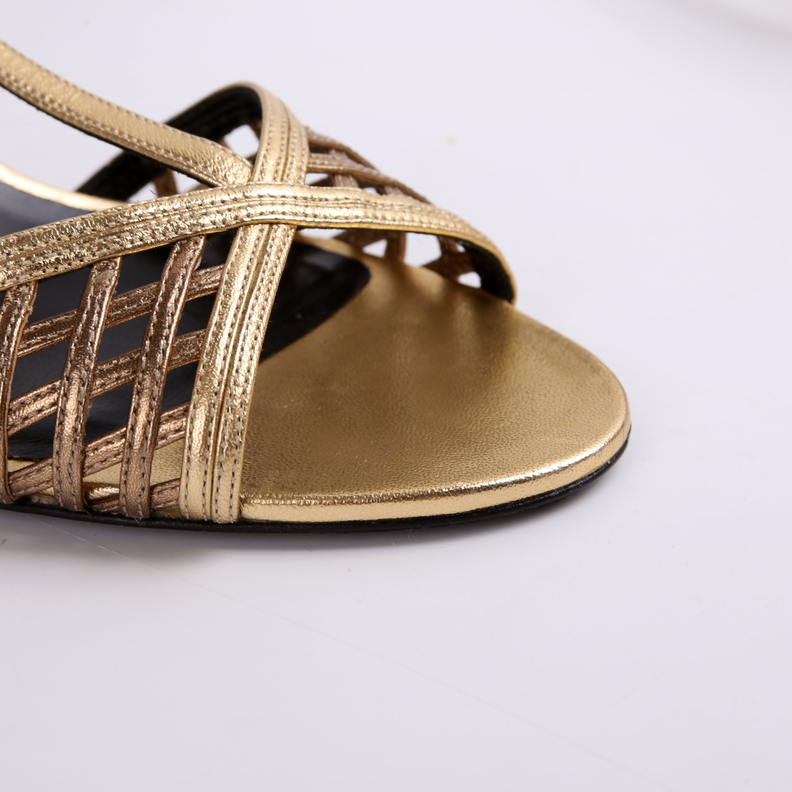 Leather Sandal Pumps Size 40