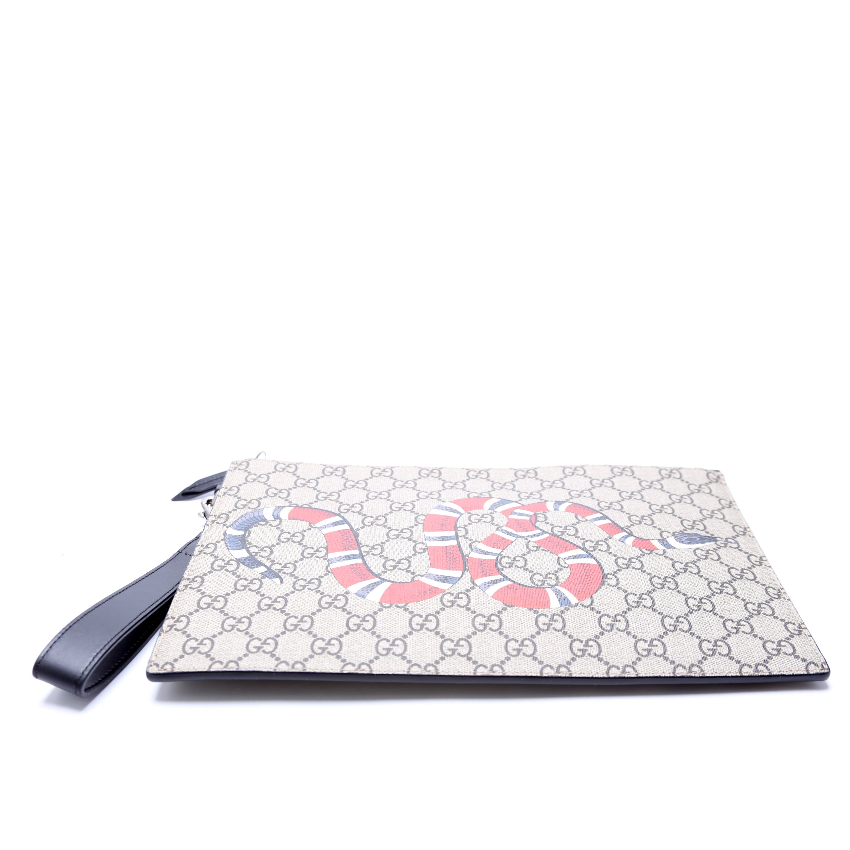473904 GG Supreme Snake Pouch