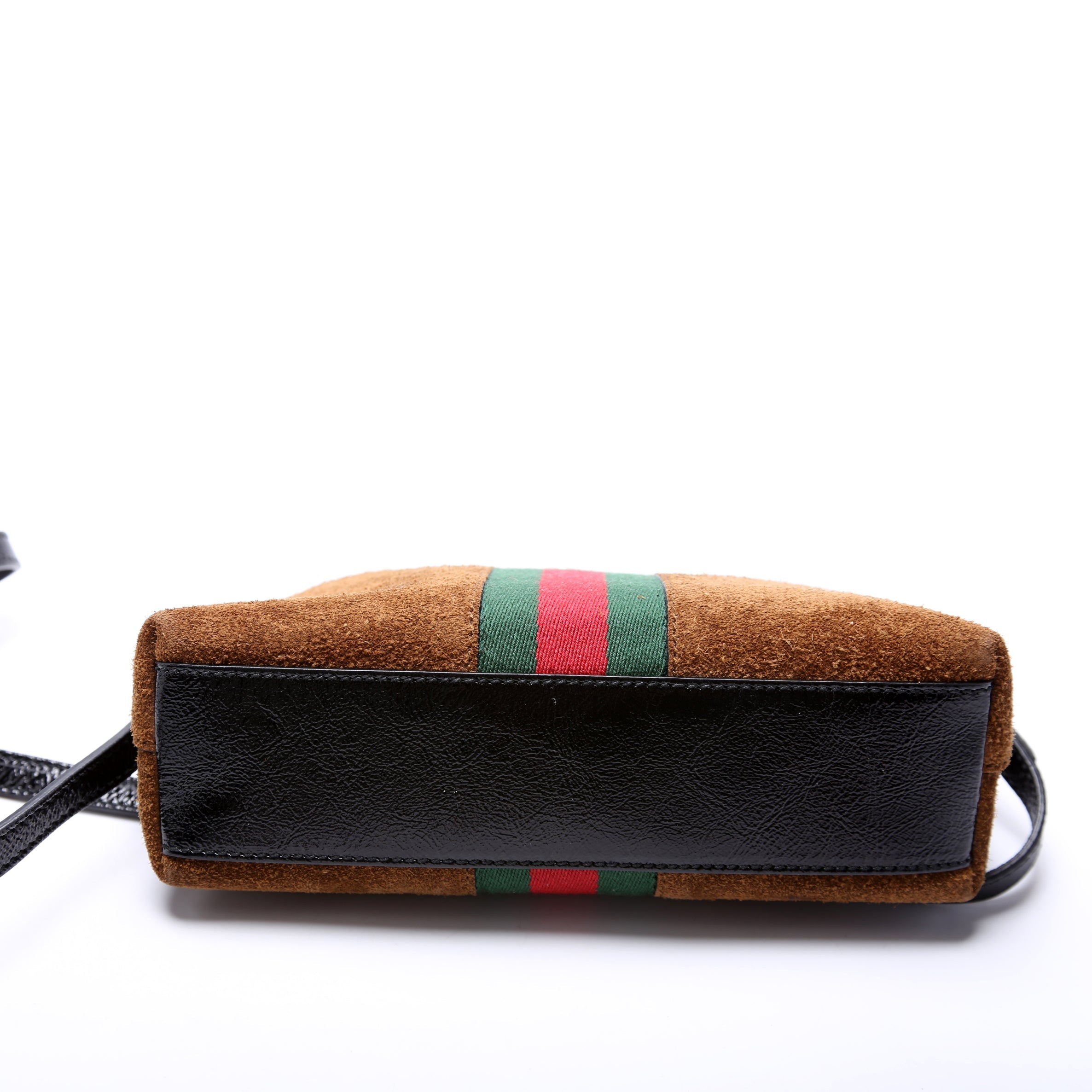 499621 Ophidia GG Suede Small Crossbody