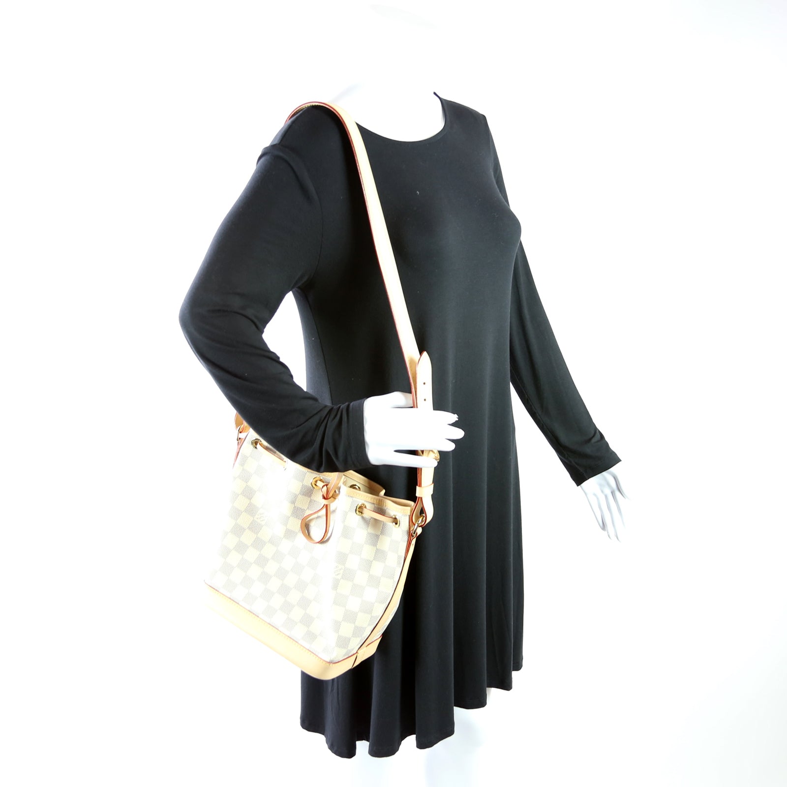 Noe BB Damier Azur