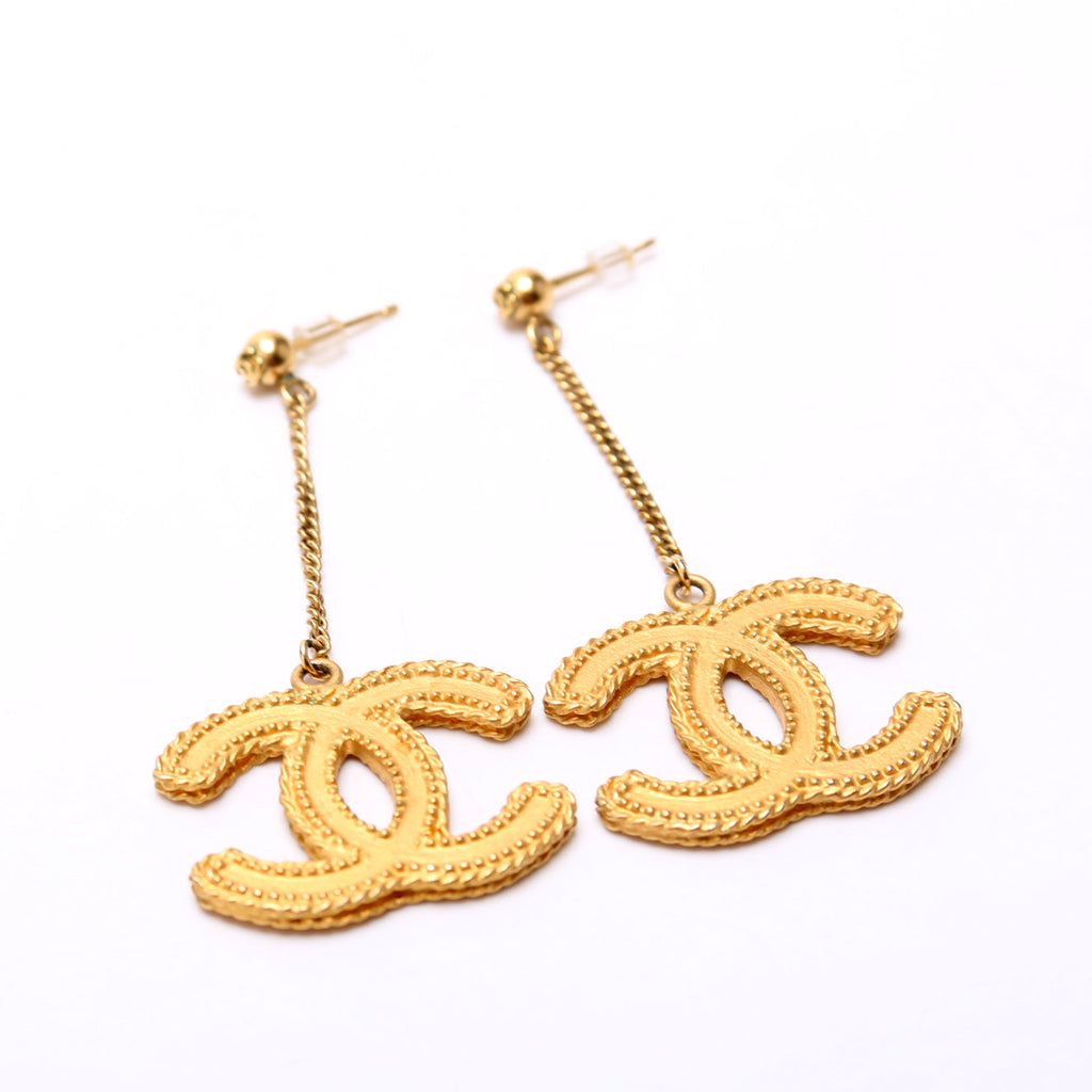 CC Drop Large Earrings