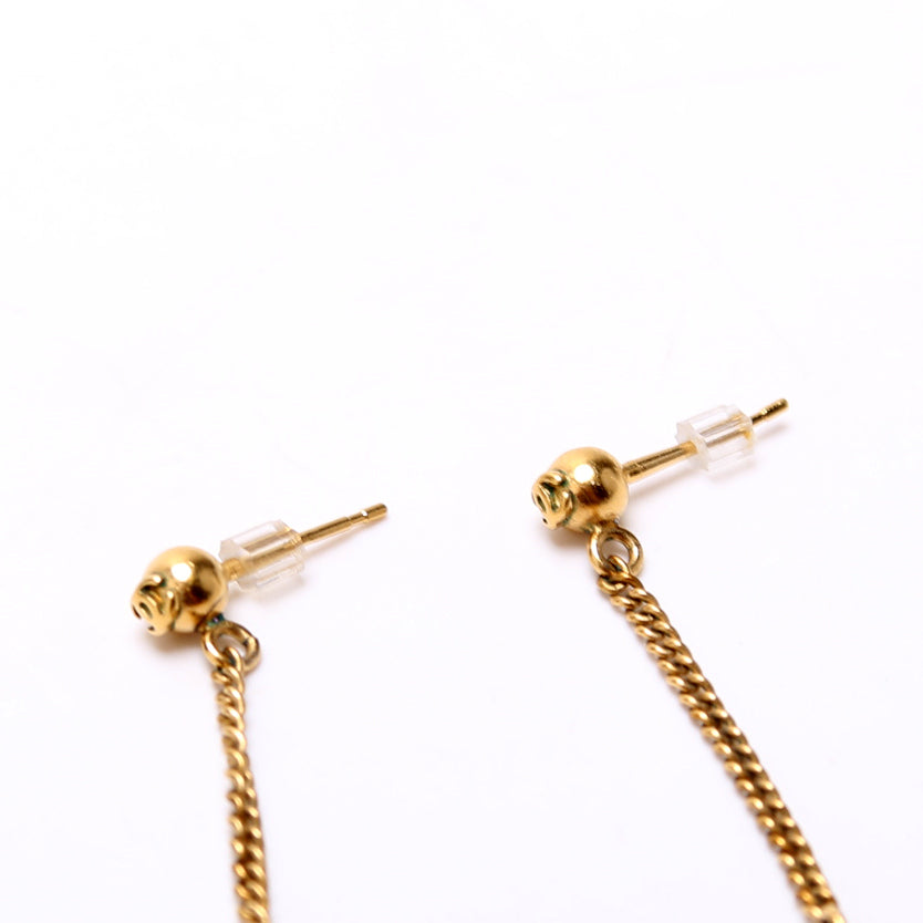 CC Drop Large Earrings
