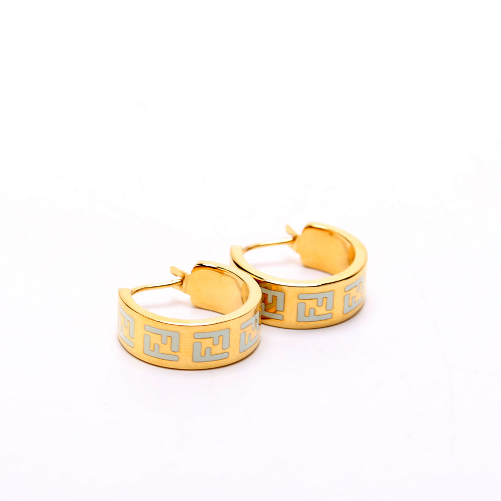 Forever Fendi Huggie Earrings