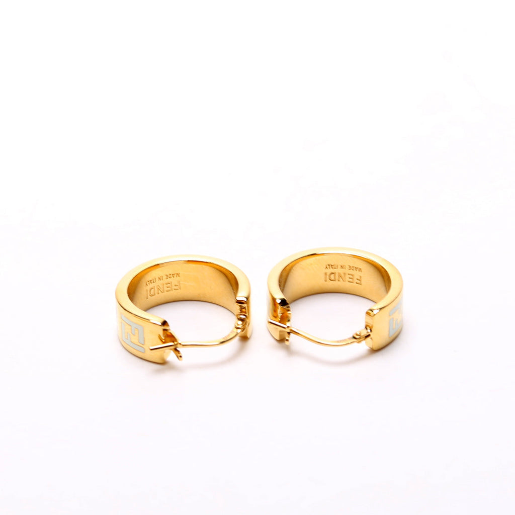 Forever Fendi Huggie Earrings