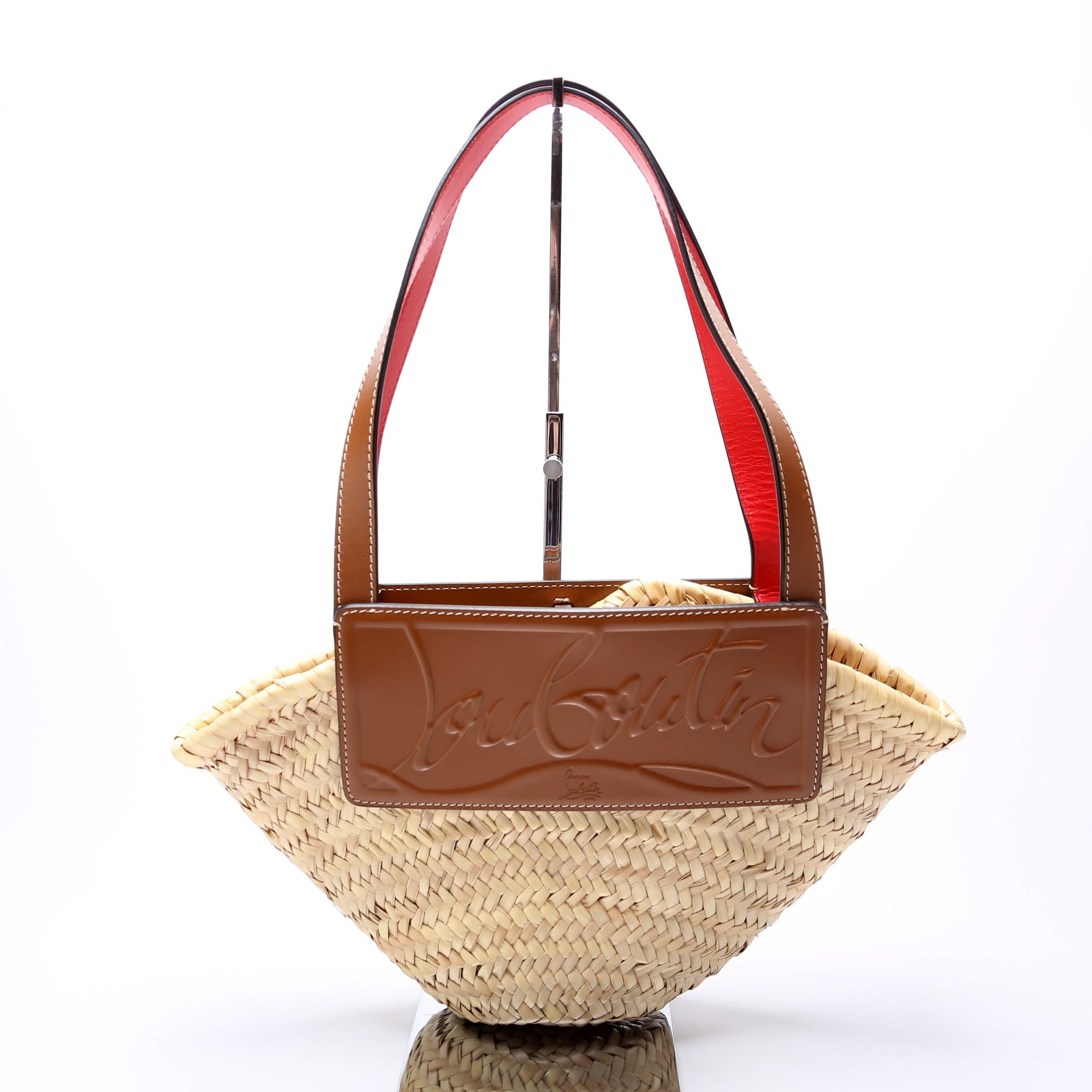 Loubishore Raffia Tote Small