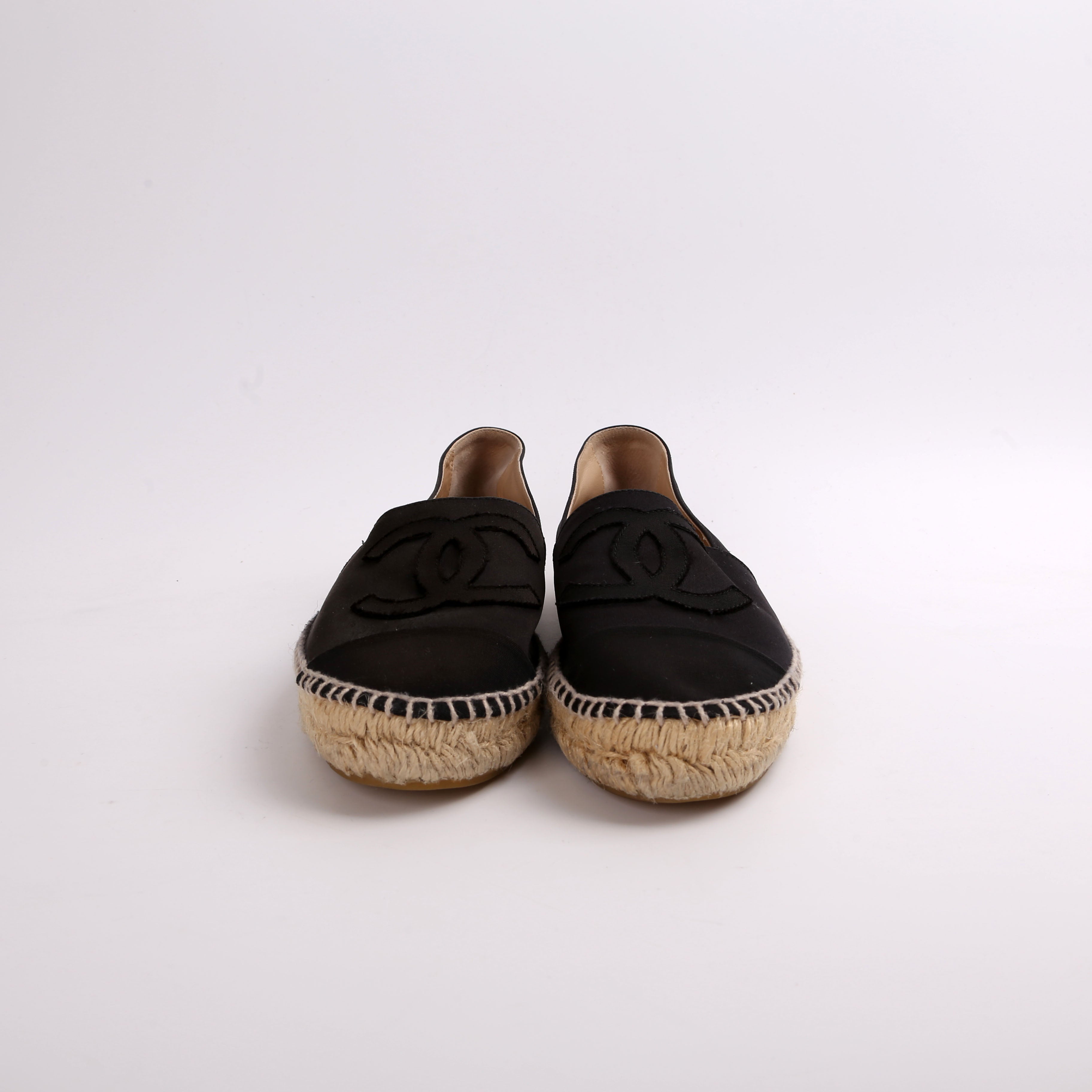 CC Satin Espadrilles Size 39
