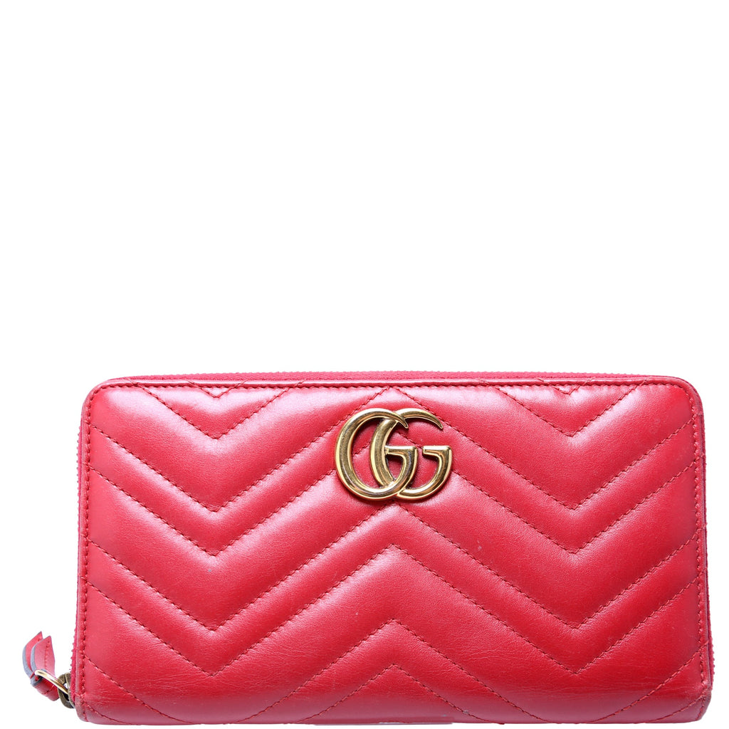 474814 GG Marmont Zip Around Organizer Wallet