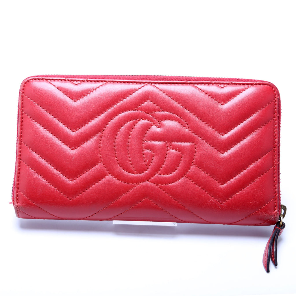 474814 GG Marmont Zip Around Organizer Wallet