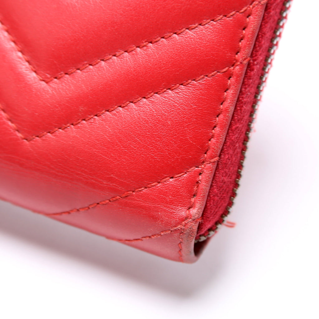 474814 GG Marmont Zip Around Organizer Wallet