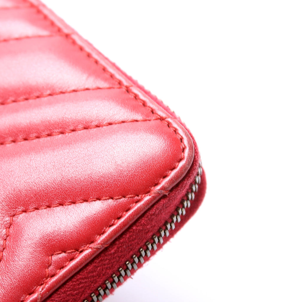 474814 GG Marmont Zip Around Organizer Wallet