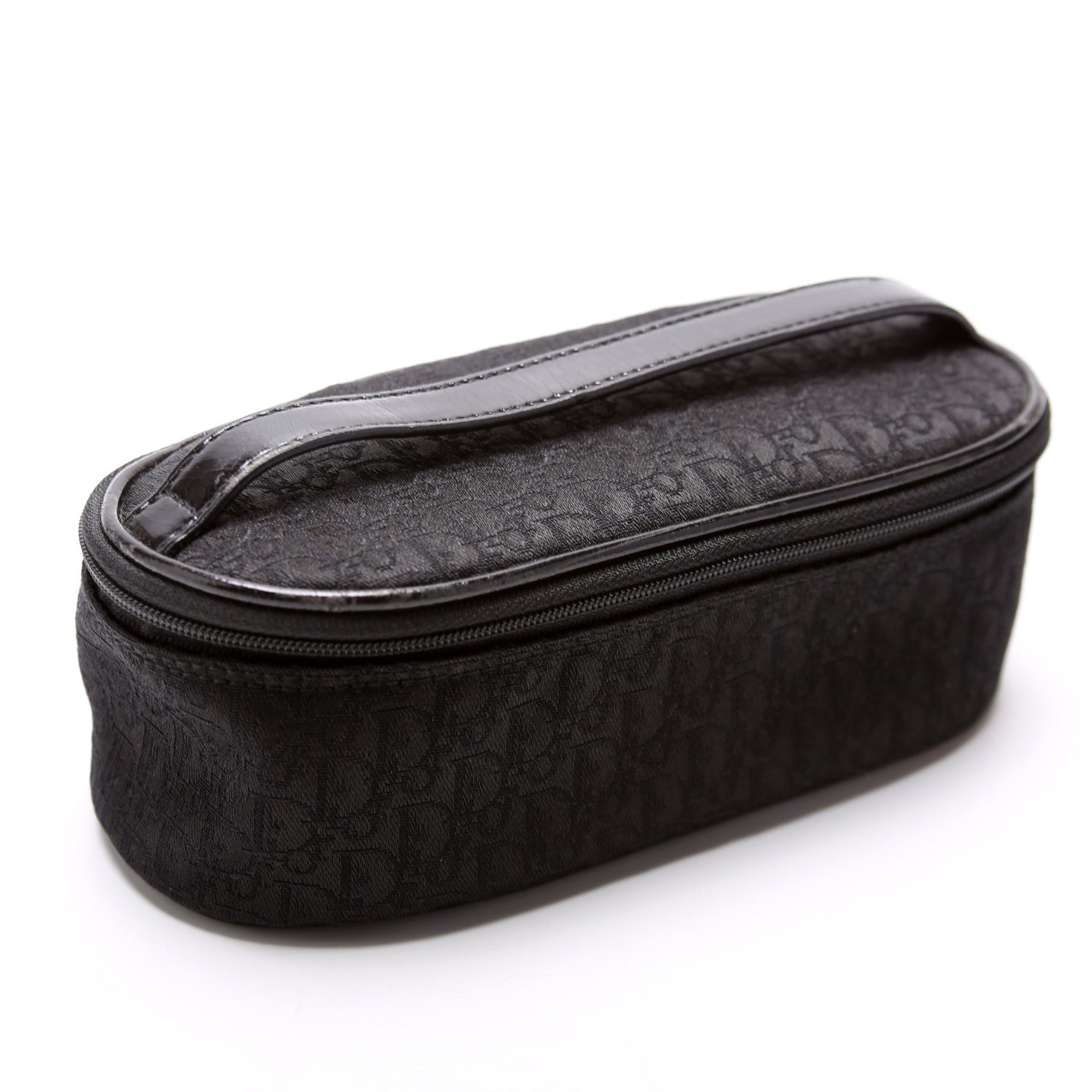 Trotter Canvas Top Handle Vanity Bag Vintage