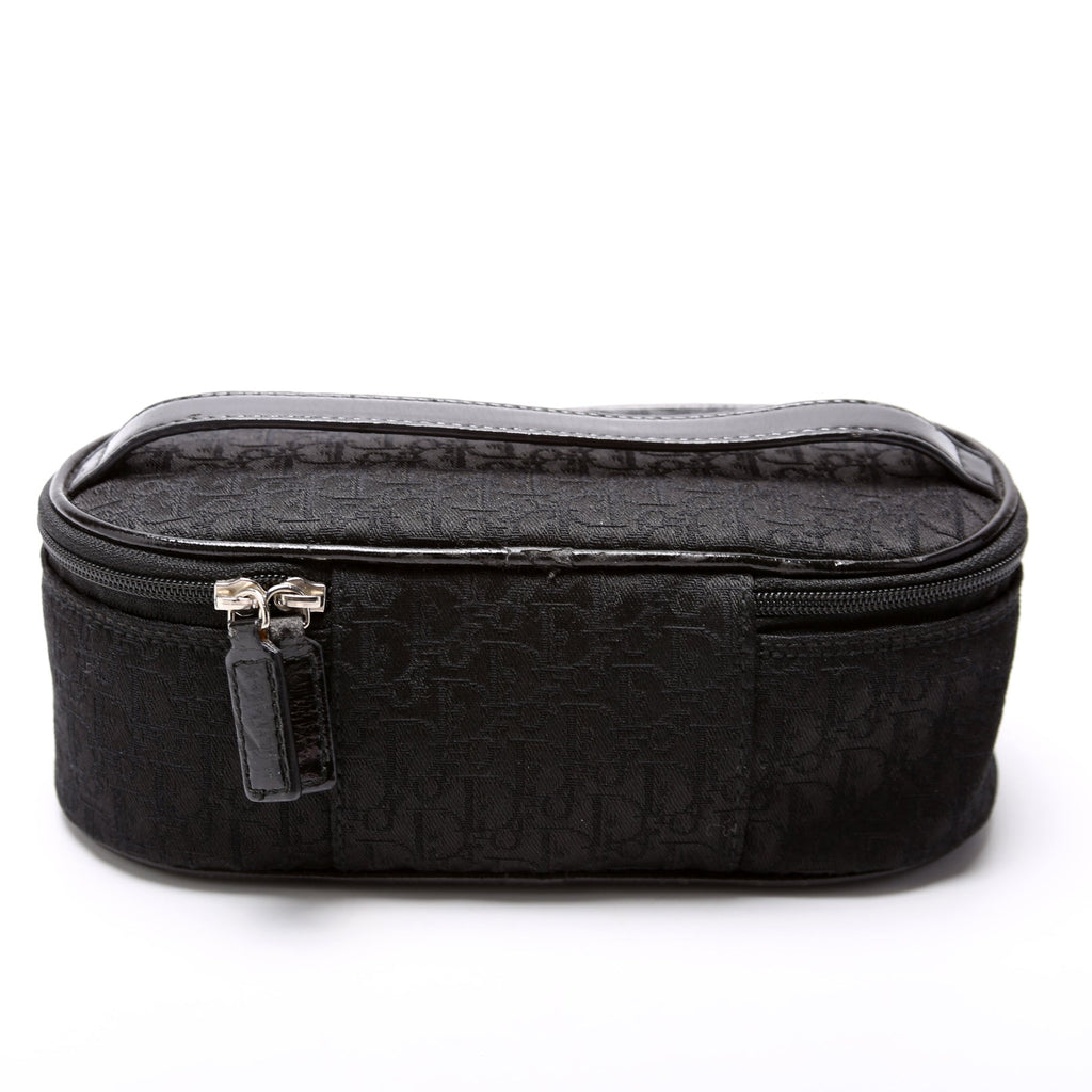 Trotter Canvas Top Handle Vanity Bag Vintage