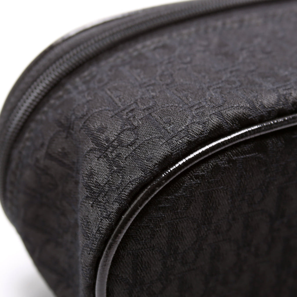 Trotter Canvas Top Handle Vanity Bag Vintage