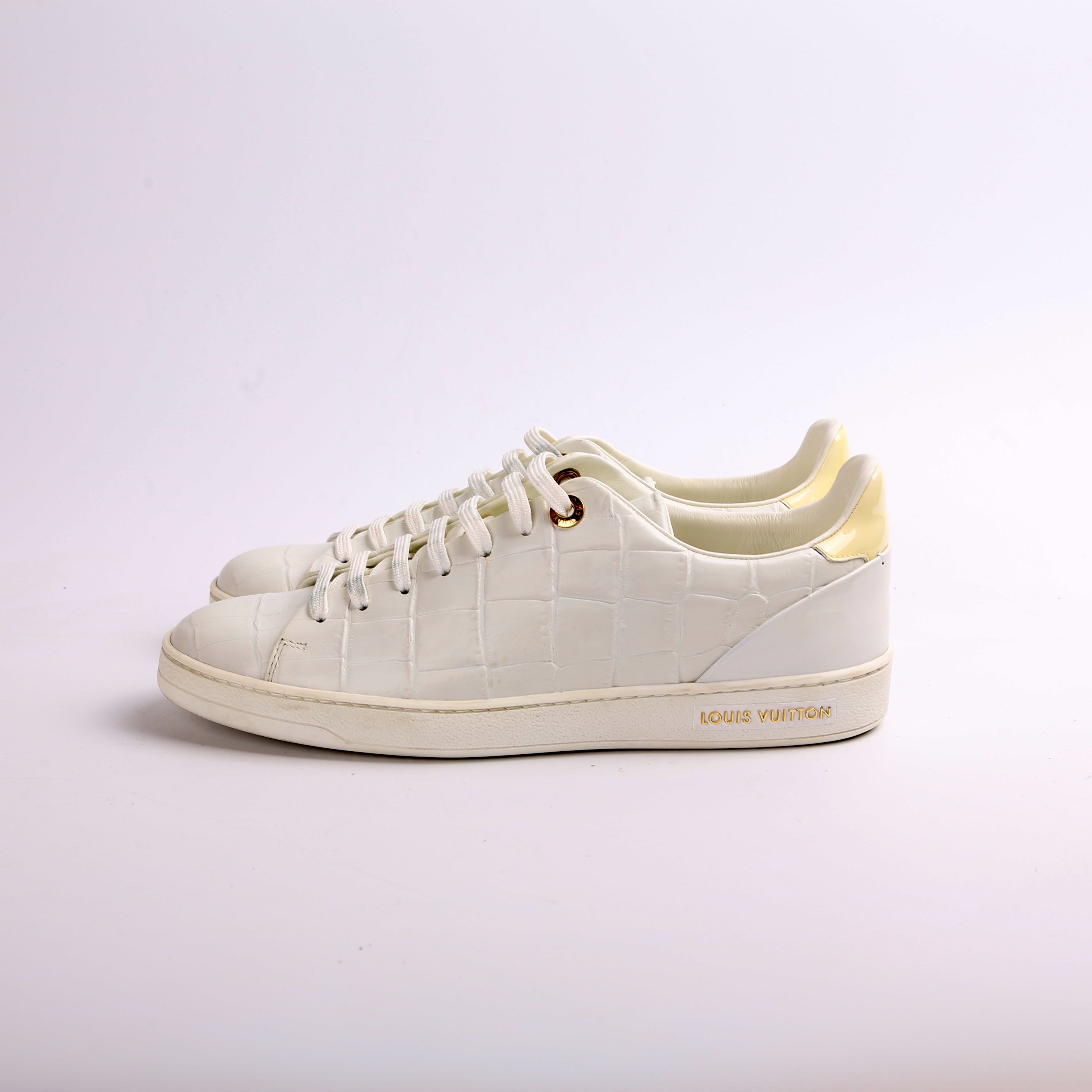 Frontrow Croc-Embossed Sneakers Size 39
