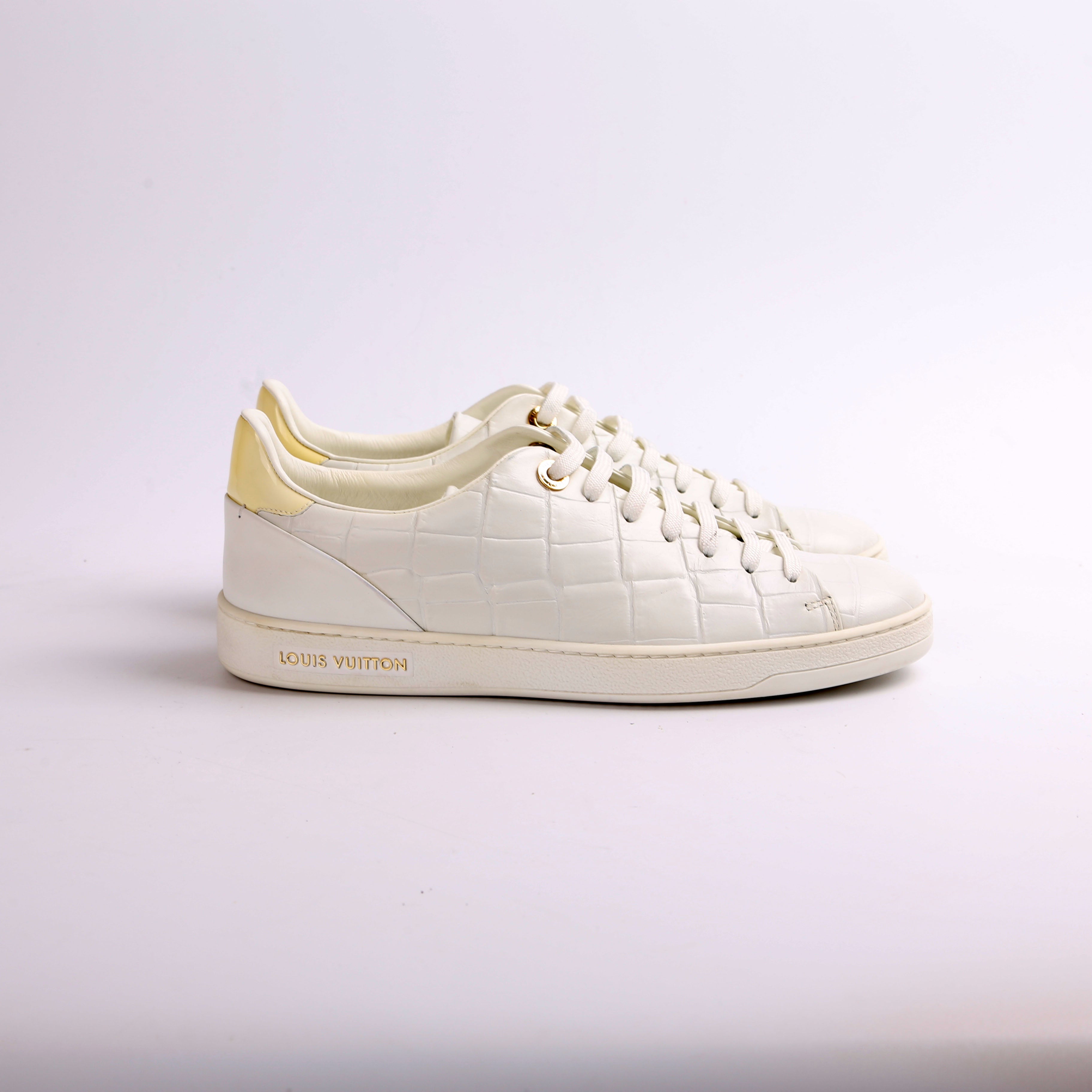 Frontrow Croc-Embossed Sneakers Size 39