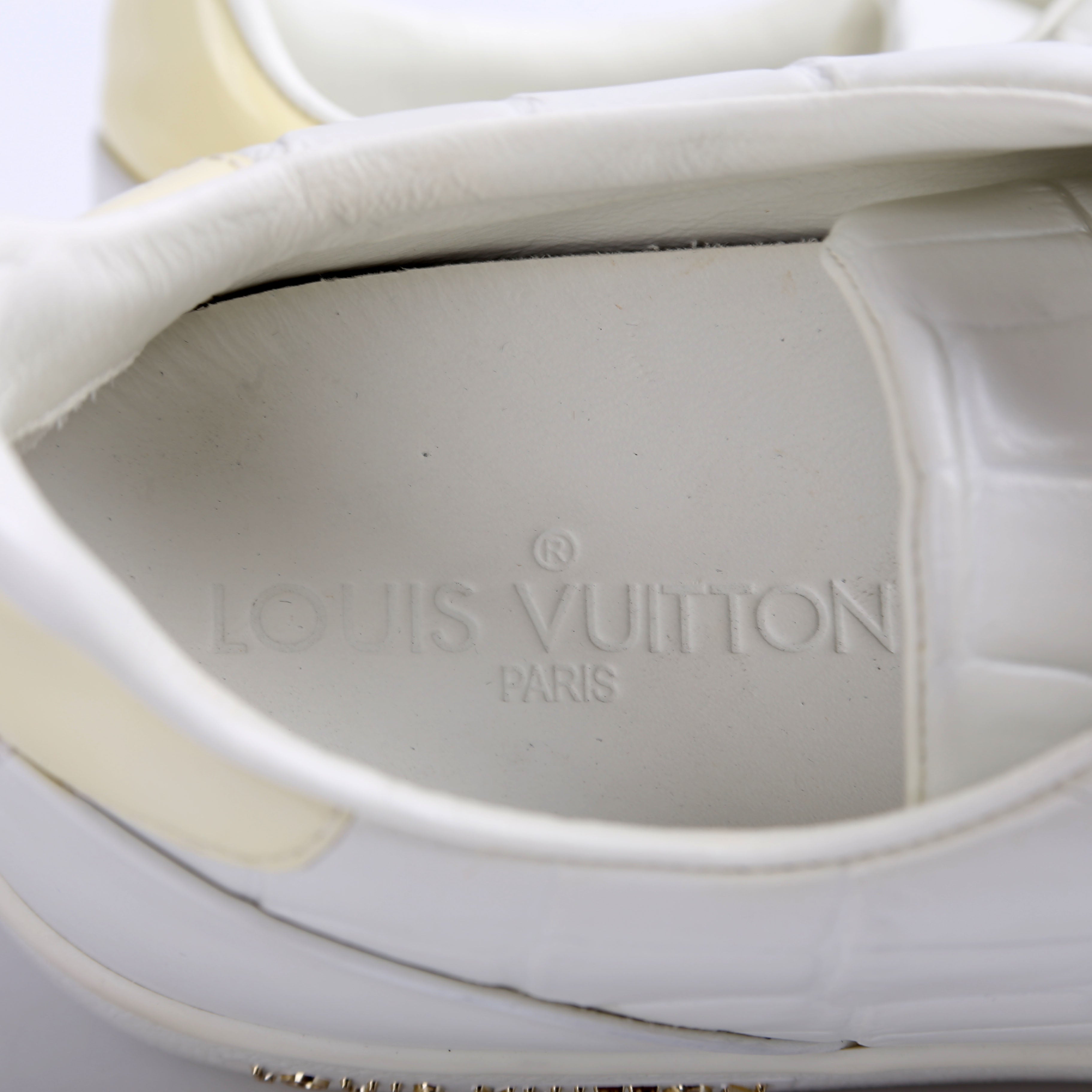 Frontrow Croc-Embossed Sneakers Size 39