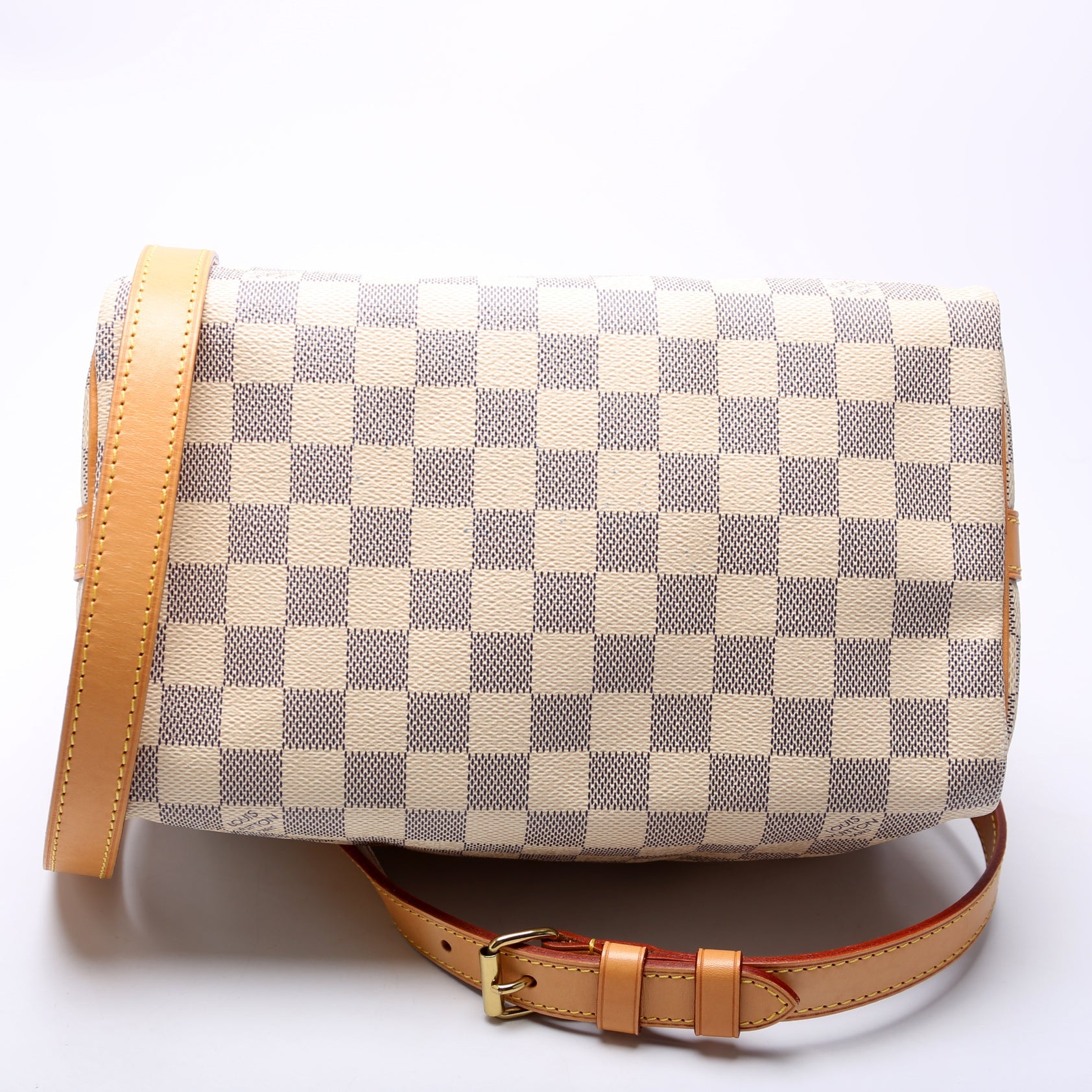 Speedy 25 Bandouliere Damier Azur