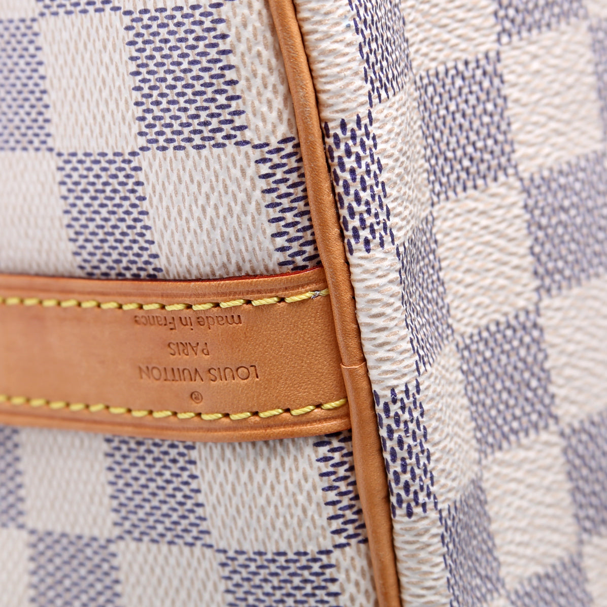 Speedy 25 Bandouliere Damier Azur
