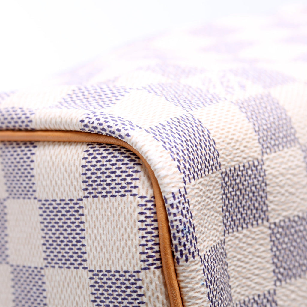 Speedy 25 Bandouliere Damier Azur