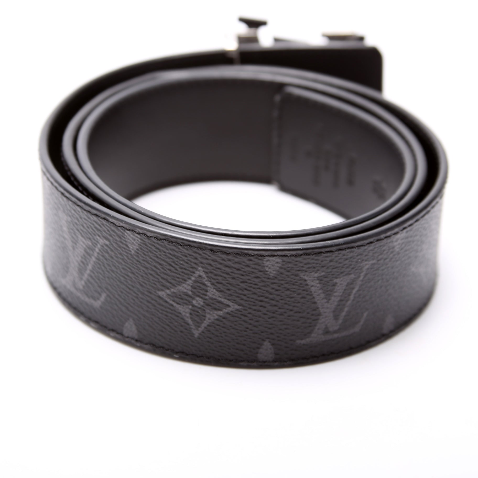 LV Shake 40MM Reversible Leather/Eclipse Belt Size 90/36