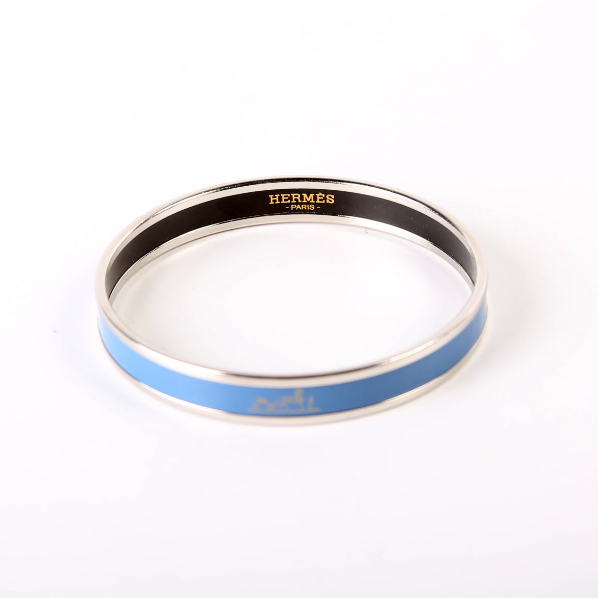 Enamel Narrow Bangle Bracelet