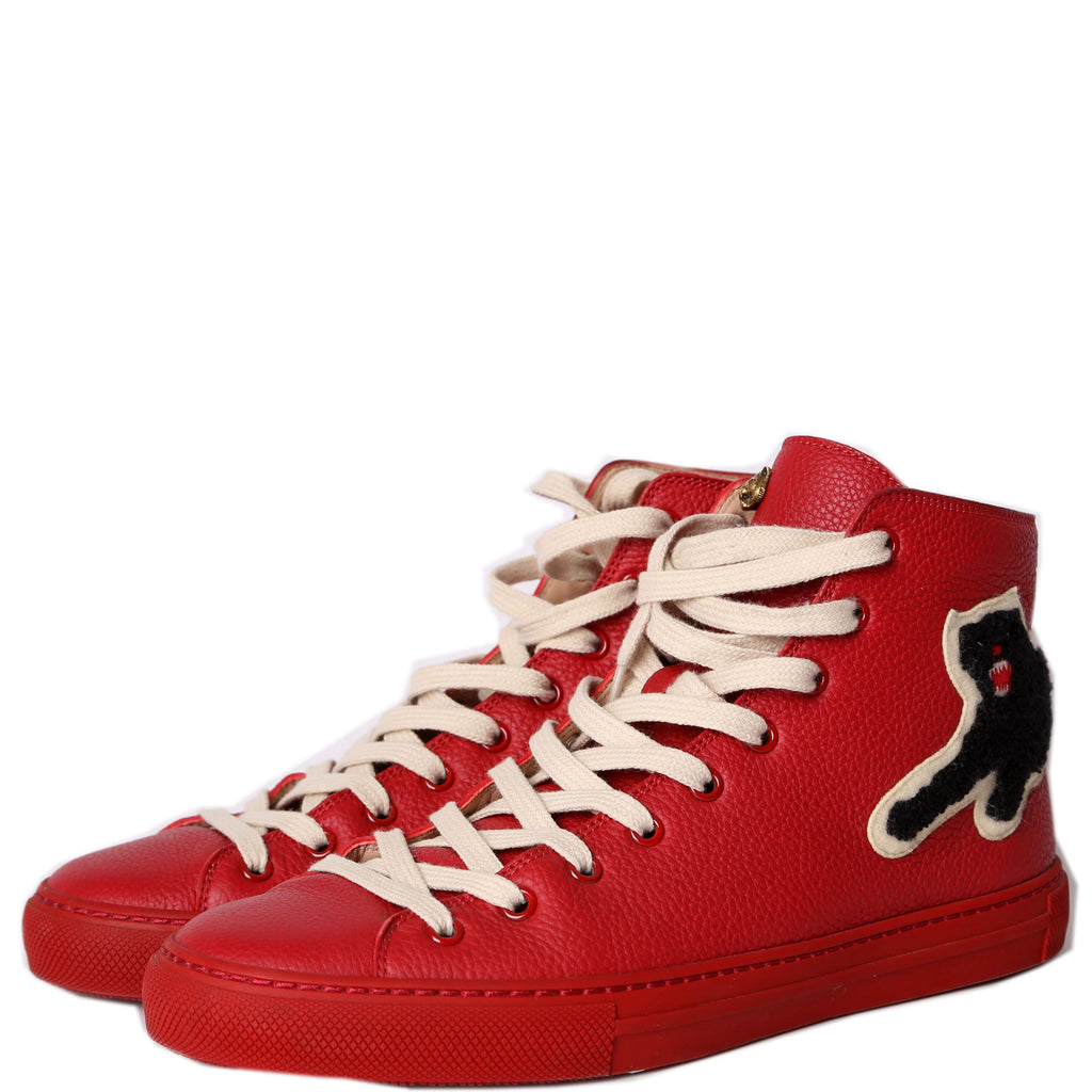 Gucci Panther High Top Sneakers Size 39 (Men's Size 7)
