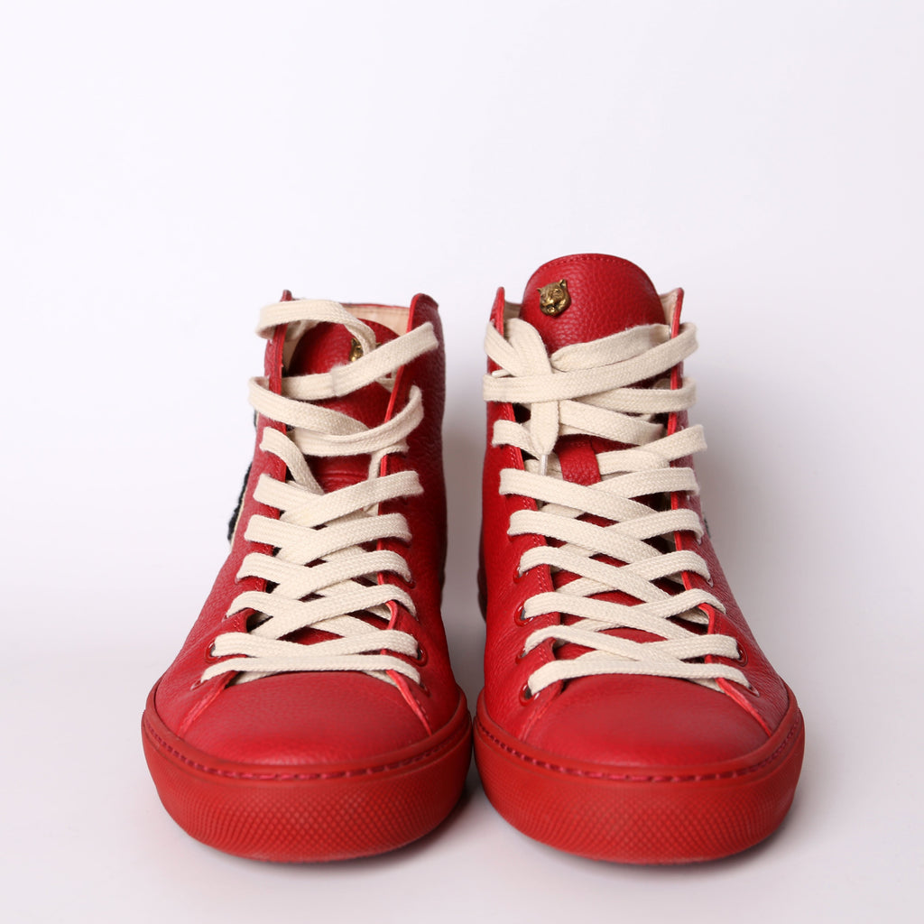 Gucci Panther High Top Sneakers Size 39 (Men's Size 7)