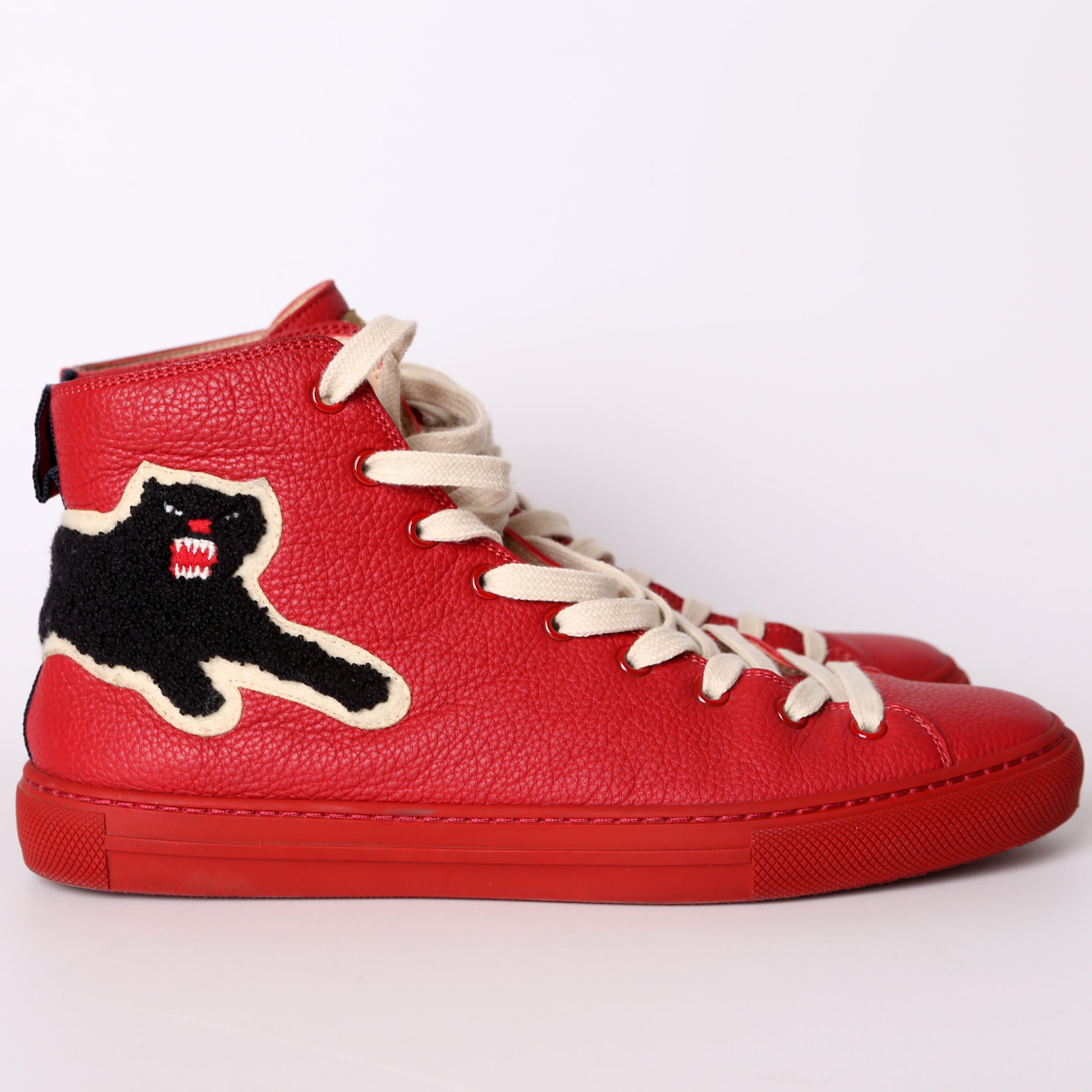 Gucci Panther High Top Sneakers Size 39 (Men's Size 7)
