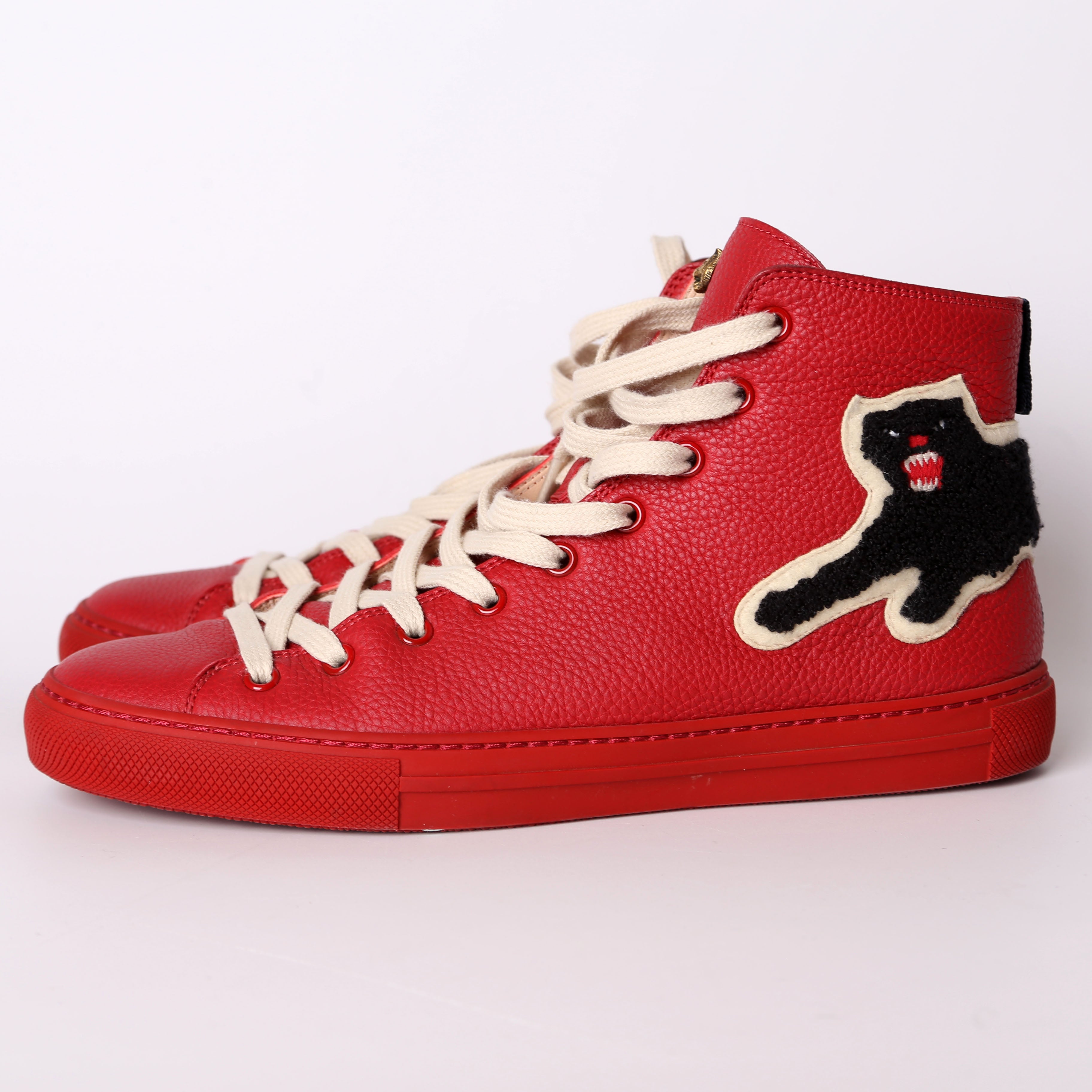 Gucci Panther High Top Sneakers Size 39 (Men's Size 7)