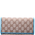 GG Canvas Long Wallet 346058