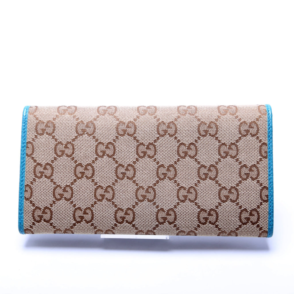GG Canvas Long Wallet 346058