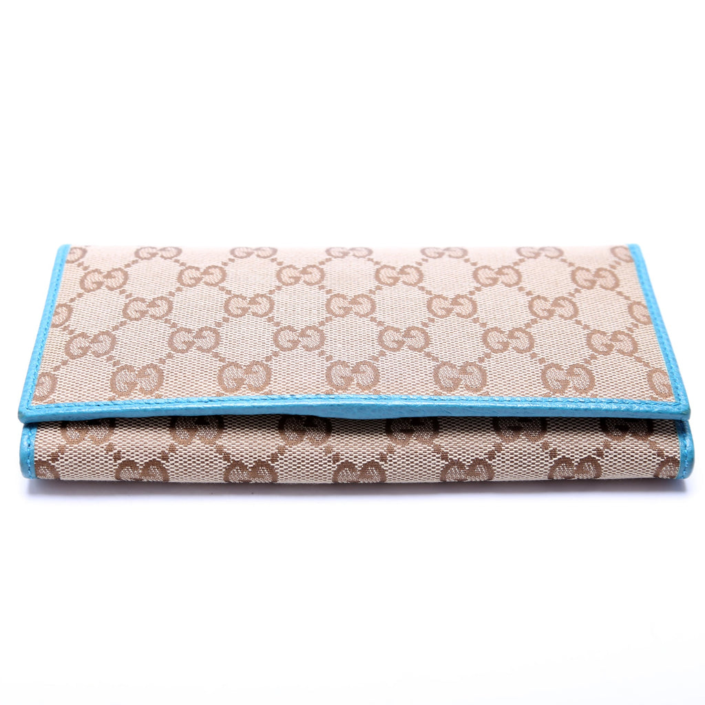 GG Canvas Long Wallet 346058