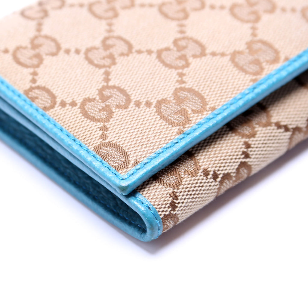 GG Canvas Long Wallet 346058