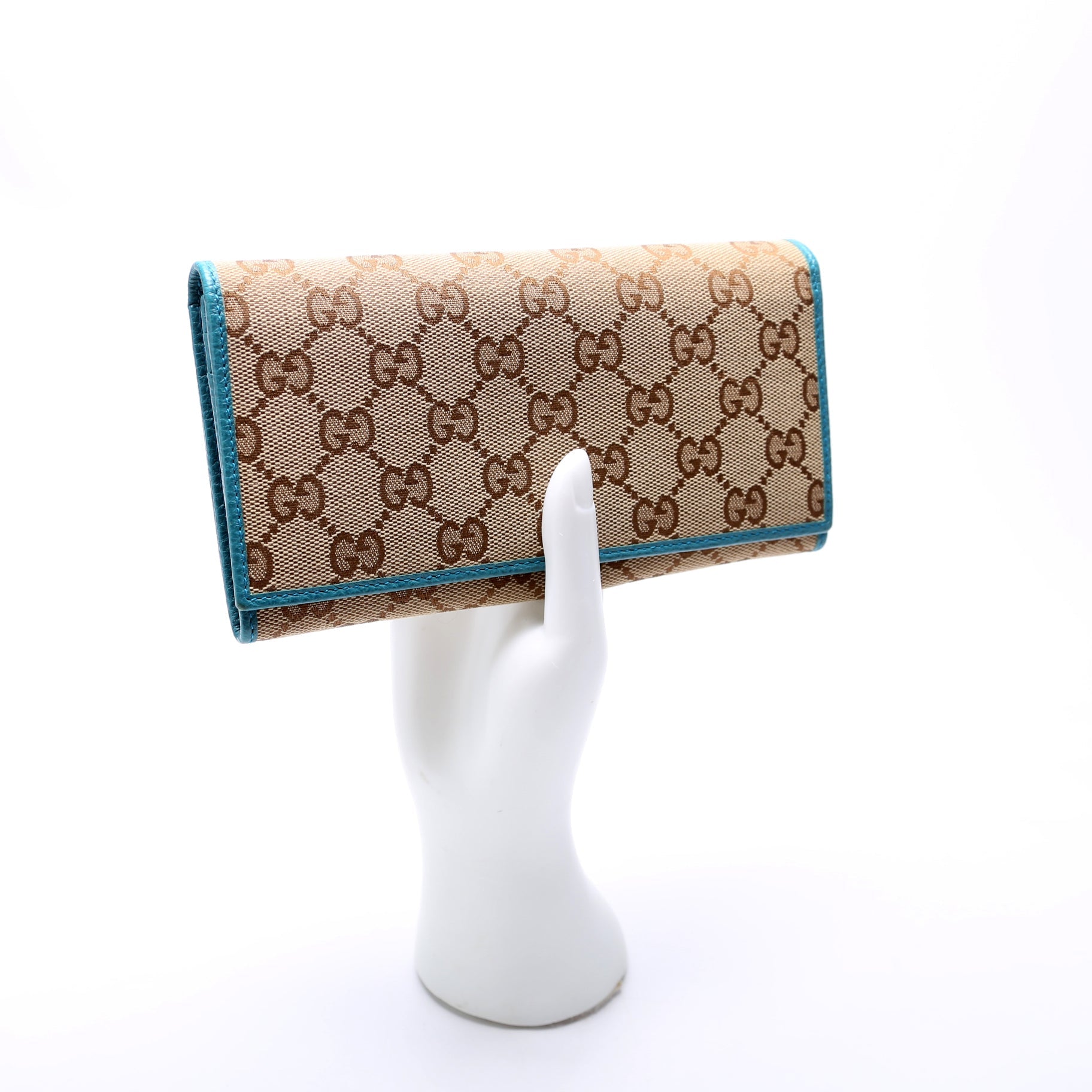 GG Canvas Long Wallet 346058