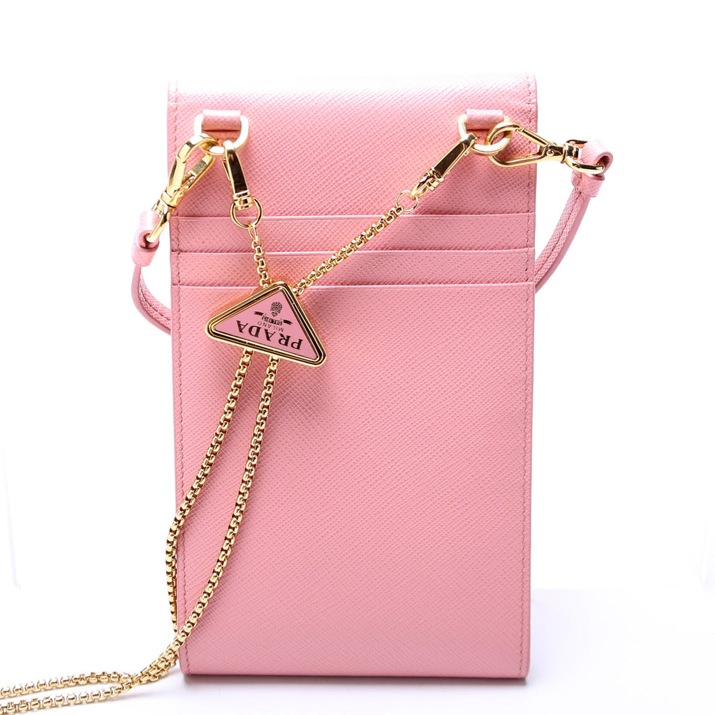 Saffiano Triangle Logo Mini Bag 1BP050