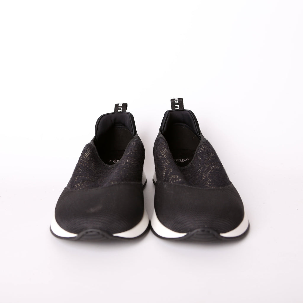 Fendi FF Slip On Sneakers Size 37
