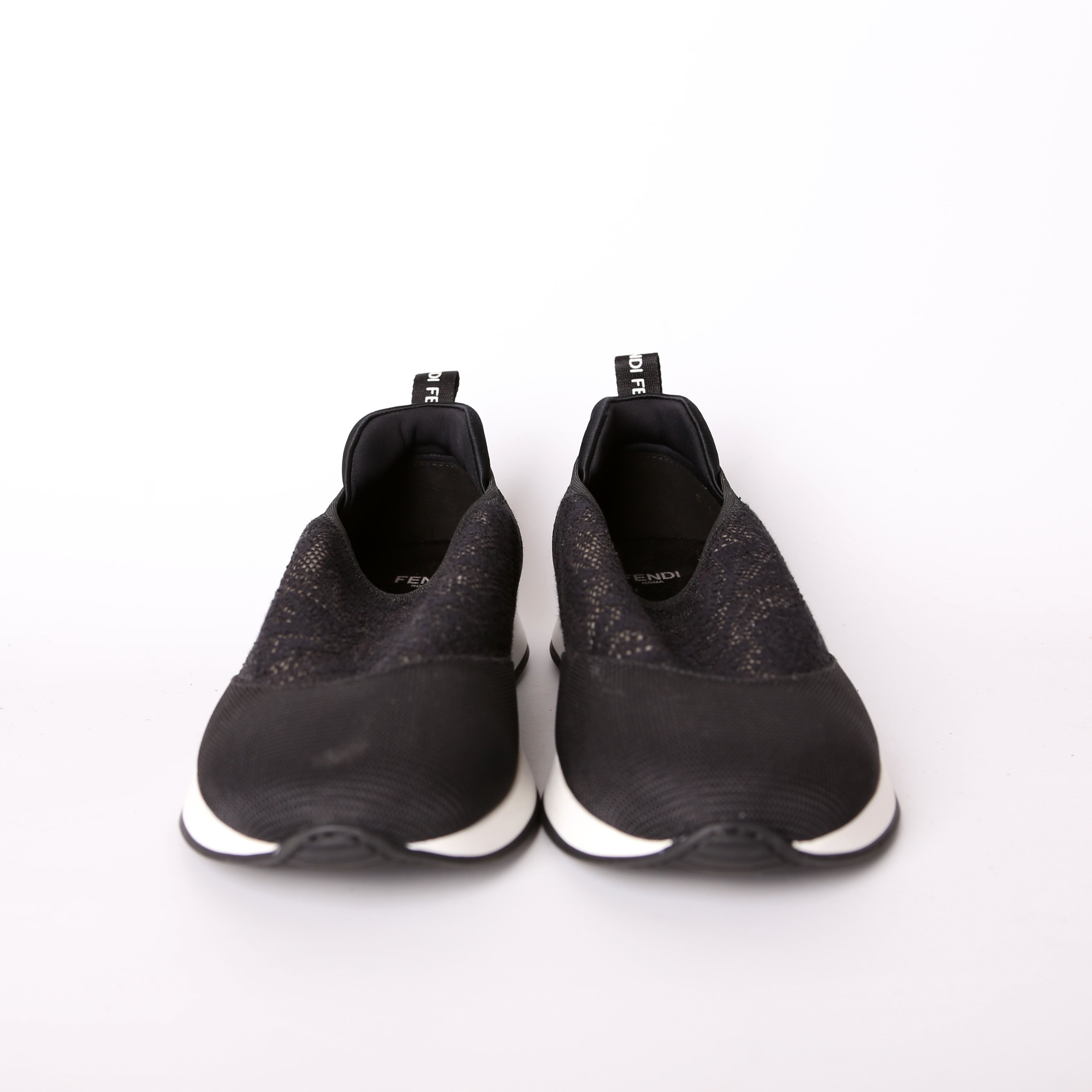 Fendi FF Slip On Sneakers Size 37