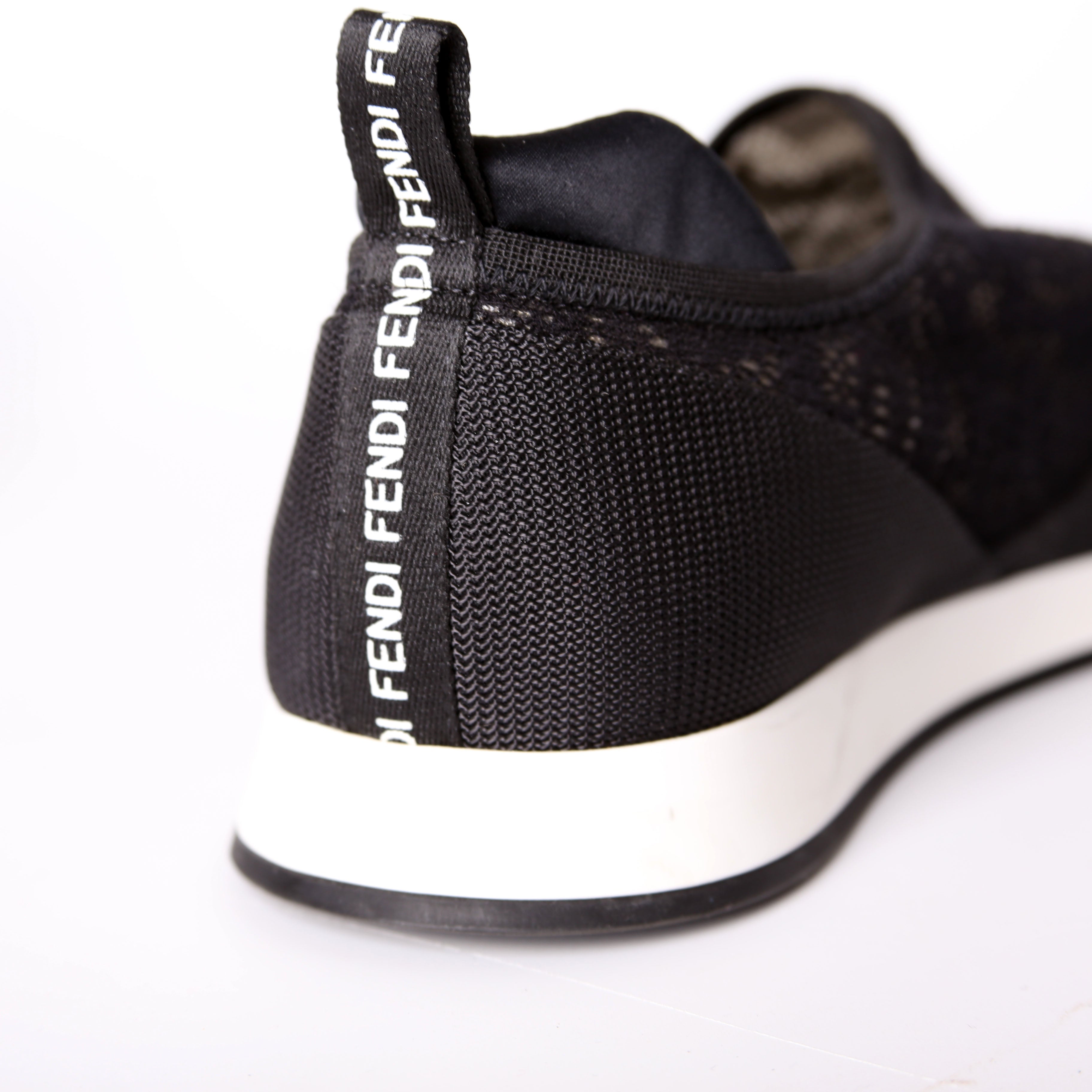 Fendi FF Slip On Sneakers Size 37