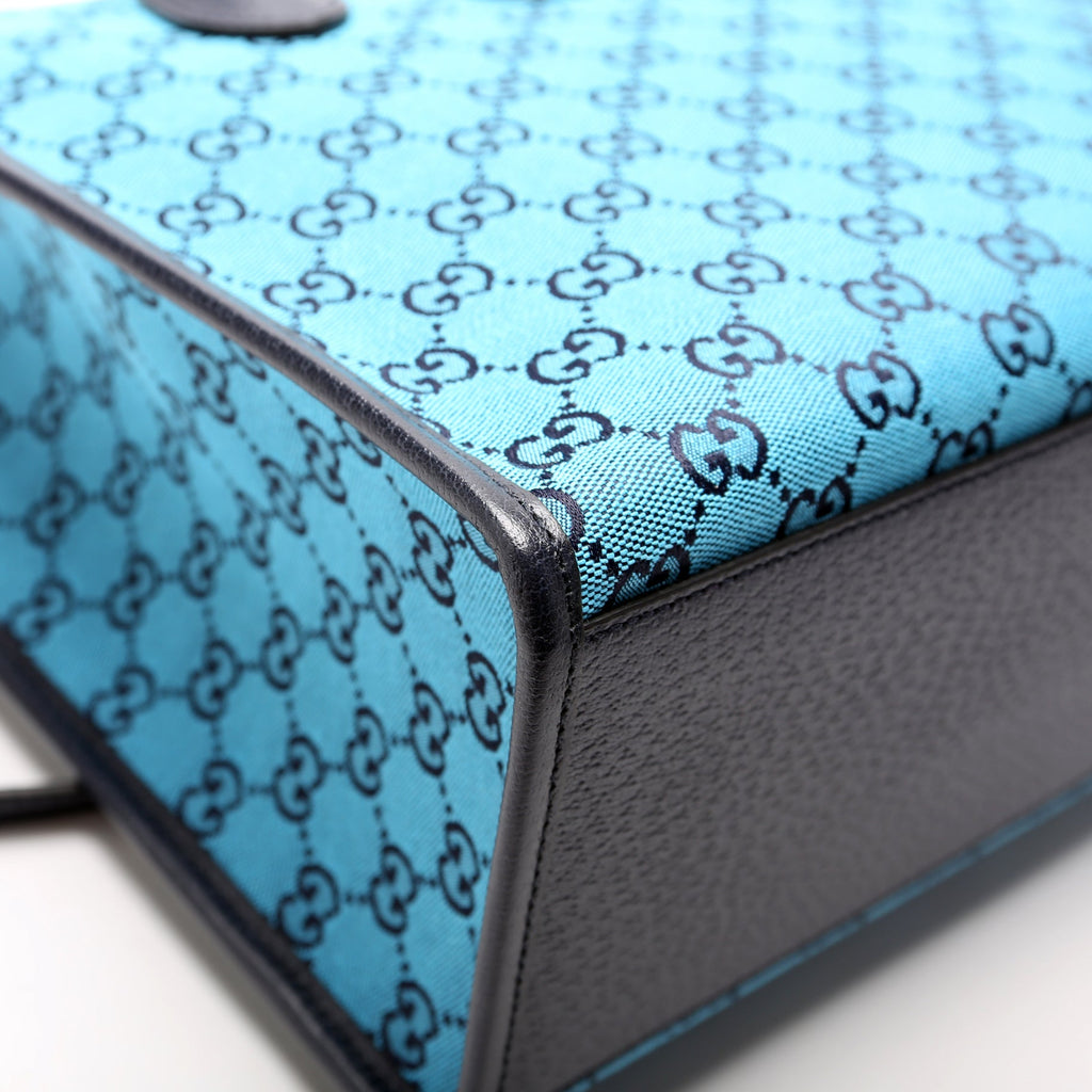 659983 GG Canvas Interlocking GG Small Tote