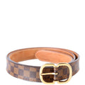 Mini Damier Ebene Belt Size 85/34