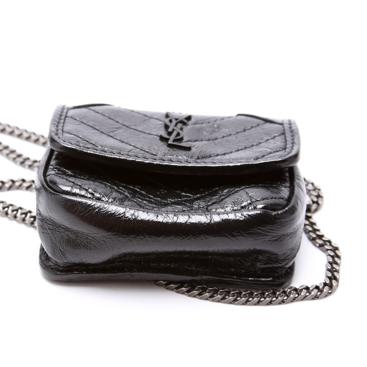 Niki Crinkle Leather Airpods Case 710844