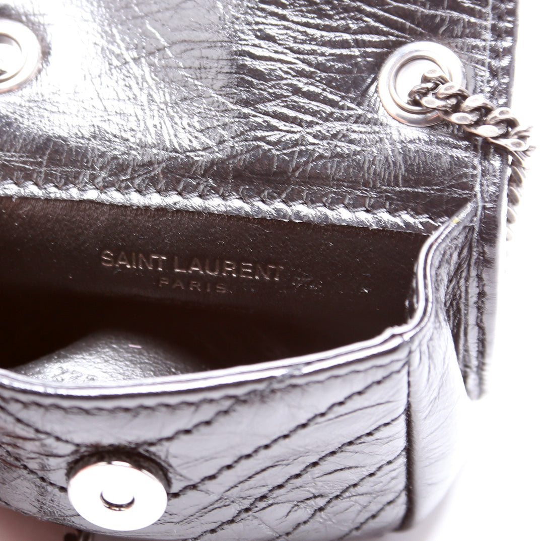 Niki Crinkle Leather Airpods Case 710844