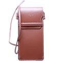 Leather Flap Phone Pouch