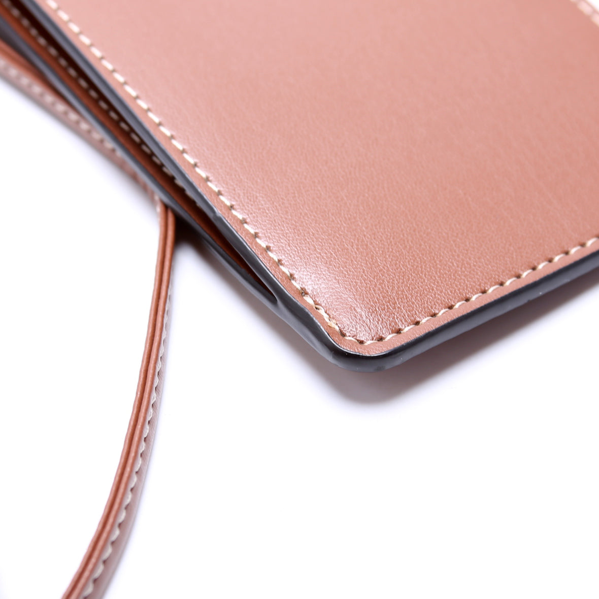 Leather Flap Phone Pouch